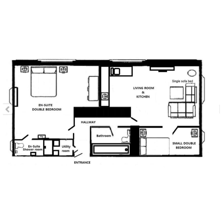 Glasgow City Centre Apartment Zewnętrze zdjęcie